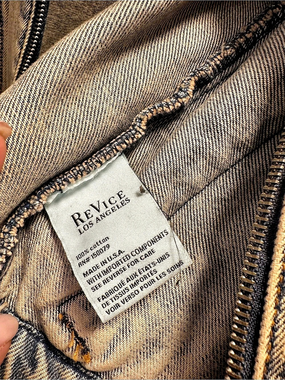 REVICE Denim Jacket - Picture 6 of 6